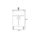 Bianca Plus 55 alsó szekrény mosdóval, sonoma tölgy színben