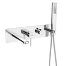 LAVEO POLA kádcsap rejtett beépítésre zuhanyszettel, króm