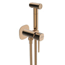 LAVEO POLA rejtett fali bidécsap zuhanyszettel, rose gold