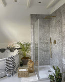 LAVEO POLA zuhanyszett rejtett beépítésre, arany