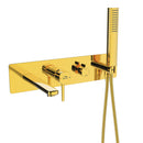 LAVEO POLA kádcsap rejtett beépítésre zuhanszettel, arany