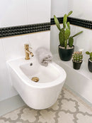 LAVEO POLA álló bidécsap leeresztővel, arany