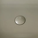 Klikk - klakk leeresztőszelep - KEREK - matt cappuccino - túlfolyós mosdókagylóhoz - Ø 73 mm