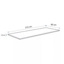 Konyhai munkalap 210 x 60 x 2,8 cm Beton