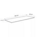 Konyhai munkalap 220 x 60 x 2,8 cm Beton