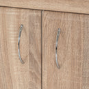 Bianco 130 alsó szekrény mosdó nélkül sonoma tölgy beton munkalappal