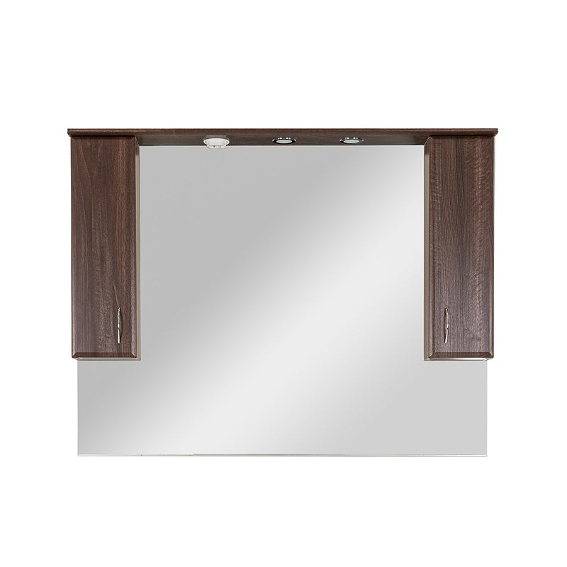 Bianco 130 fürdőszoba bútor felsőszekrény Aida dió