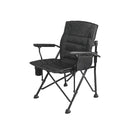 Leziter XL karfás horgász szék pohártartóval fekete