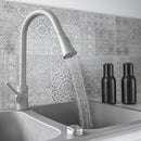 Laveo DARU Kihúzható zuhanyváltós csaptelep bézs