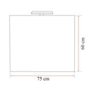 Bianca Prime 75 komplett fürdőszobabútor, sonoma tölgy színben