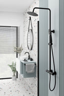 LAVEO DIMA álló mosdócsap, fekete