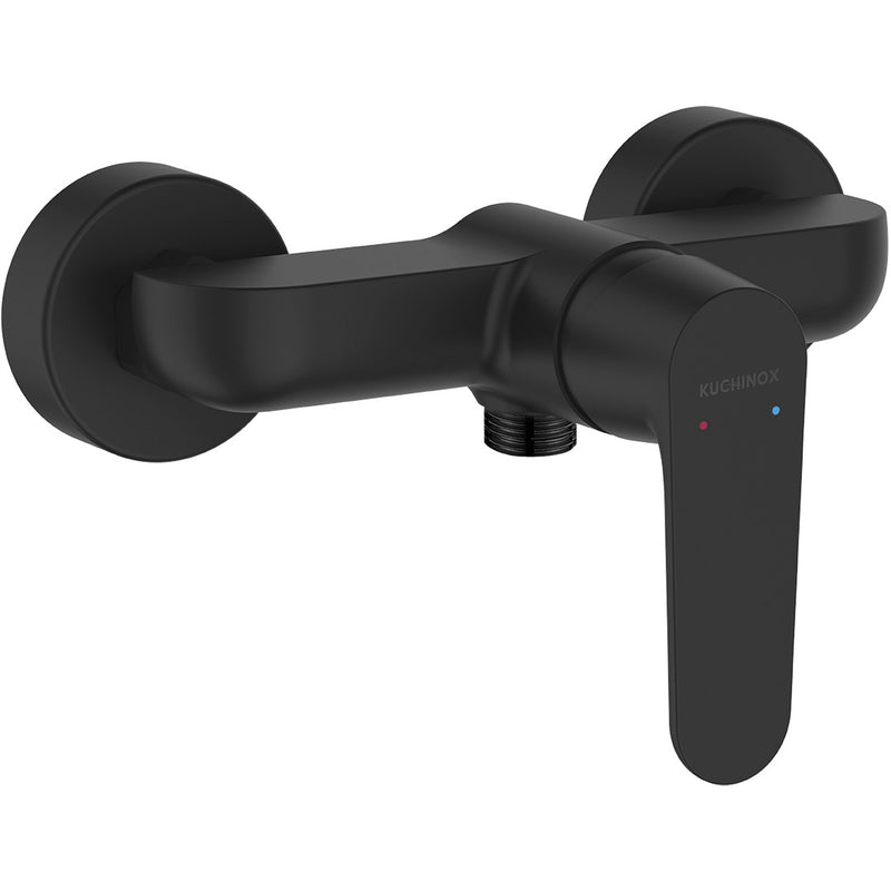 LAVEO DIMA zuhanycsap zuhanyszett nélkül, fekete