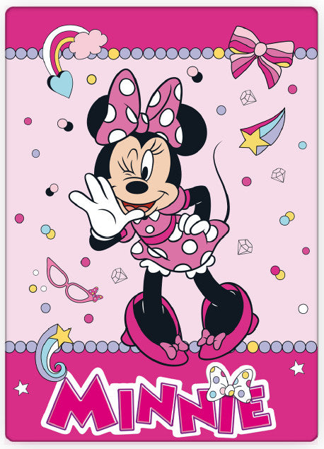 Disney Minnie Funny polár takaró 100x140cm, J-BRM014206