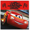 Disney Verdák Flag kéztörlő, arctörlő, törölköző 30x30cm, J-BRM016095