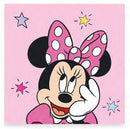 Disney Minnie Star kéztörlő, arctörlő, törölköző 30x30cm, J-BRM016132