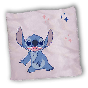Disney Lilo és Stitch, A csillagkutya Pink párna, díszpárna 40x40 cm, J-BRM016323