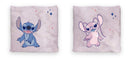 Disney Lilo és Stitch, A csillagkutya Pink párna, díszpárna 40x40 cm, J-BRM016323