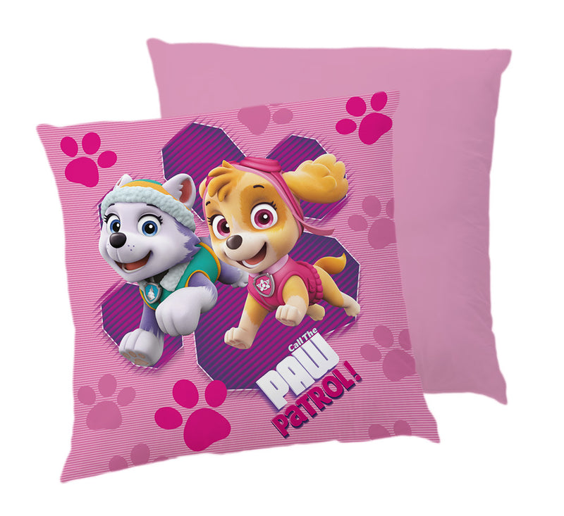 Mancs Őrjárat Pink Power párna, díszpárna 40x40 cm, J-BRM016453