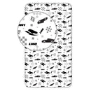 Disney Verdák LMQ gumis lepedő 90x200 cm, J-BRM017085