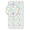 Disney Mickey Letters gumis lepedő 90x200 cm, J-BRM017337