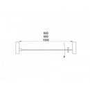 Solo New 90x195 cm zuhanyajtó 6mm biztonsági üveggel