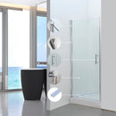 Solo New 90x195 cm zuhanyajtó 6mm biztonsági üveggel