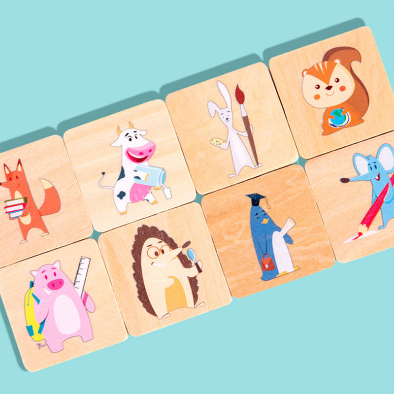 Hol bújt el, nyitogatós logikai fajáték