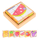 Fakocka puzzle, kirakós fajáték