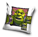Shrek párnahuzat 40x40 cm Velúr, J-CBX039026