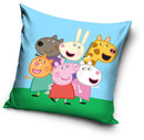 Peppa malac Friends párnahuzat 40x40 cm Velúr, J-CBX039354