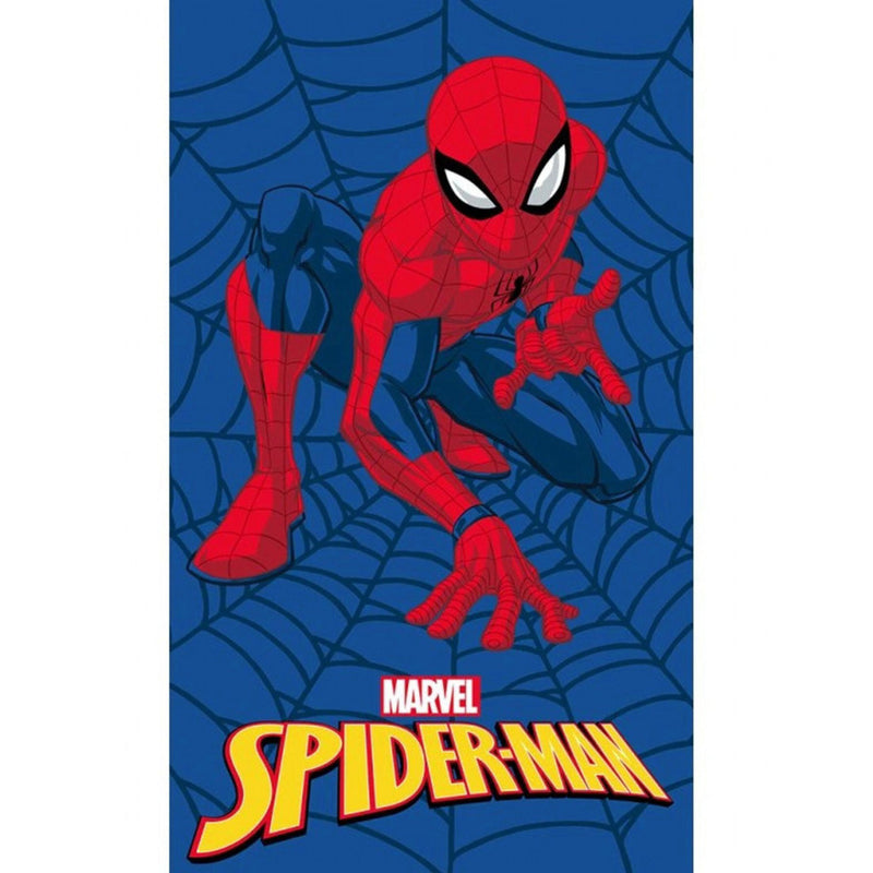 Pókember Web kéztörlő arctörlő, törölköző 30x50cm, J-CBX1378SMAN