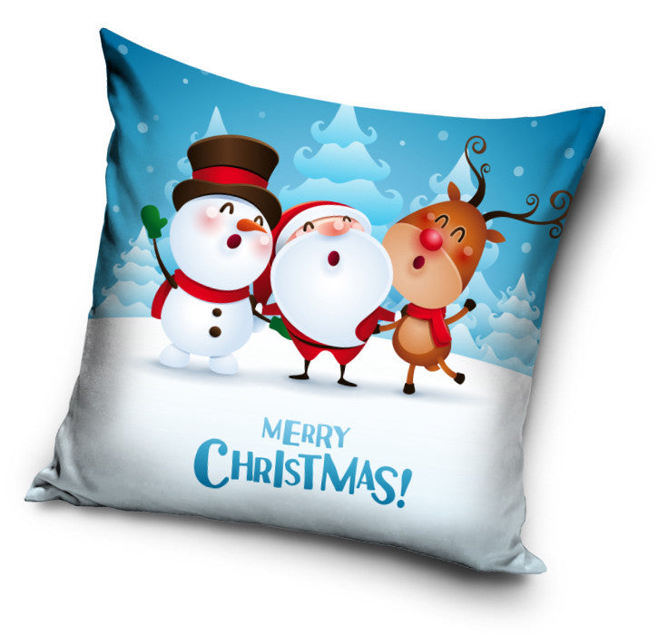 Merry Christmas, Karácsonyi párnahuzat 40*40 cm, J-CBX191107XMAS