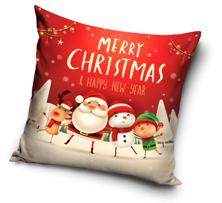 Merry Christmas, Karácsonyi párnahuzat 40*40 cm, J-CBX191112XMAS