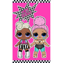 LOL Surprise Hey Doll kéztörlő, arctörlő, törölköző 30x50 cm, J-CBX191161LOL