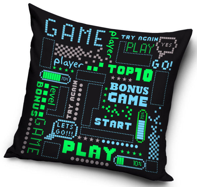 Gamer párnahuzat 40*40 cm, J-CBX201001PD