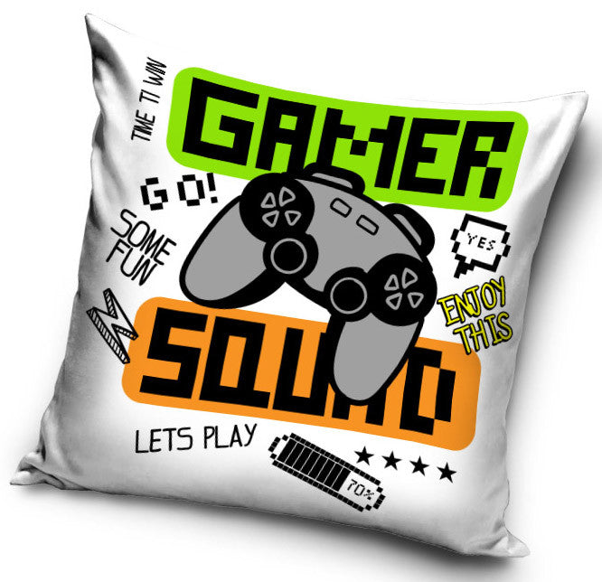 Gamer párnahuzat 40*40 cm, J-CBX201007PD