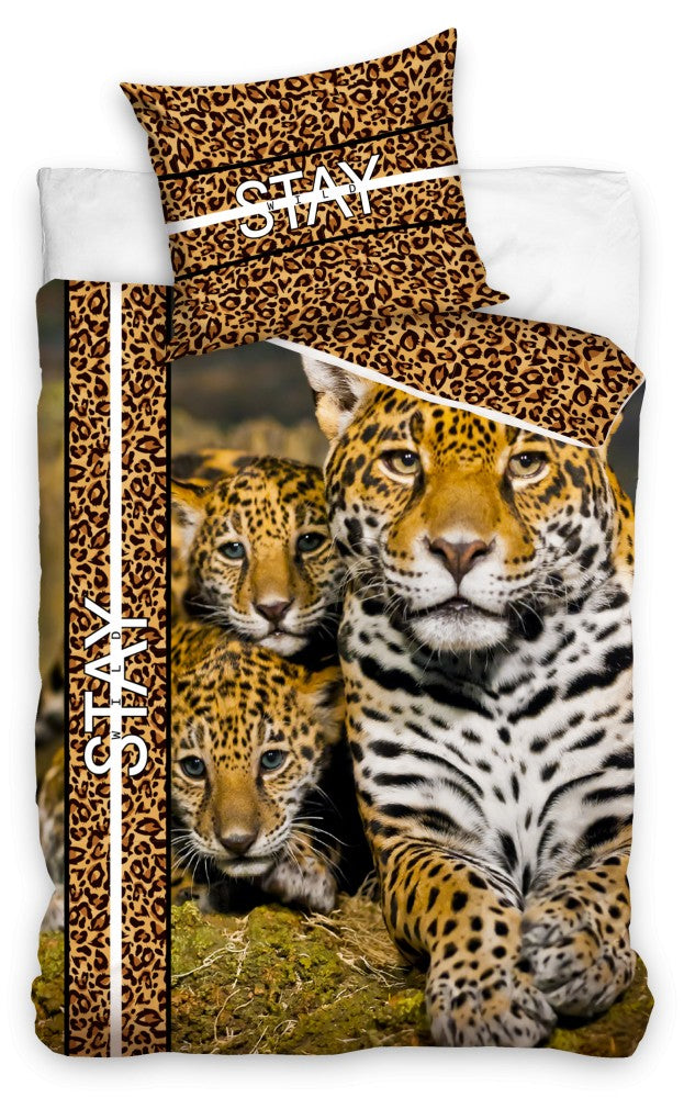 Leopárd ágyneműhuzat 140×200cm, 70×90 cm, J-CBX201103NL