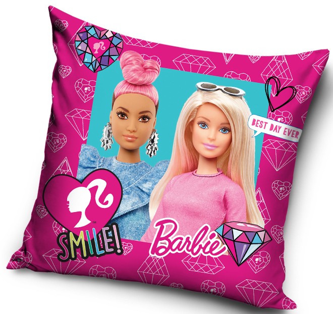 Barbie párnahuzat 40*40 cm, J-CBX203022BARB