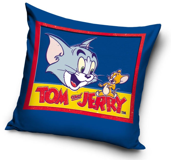 Tom és Jerry párnahuzat 40*40 cm, J-CBX211014TJ