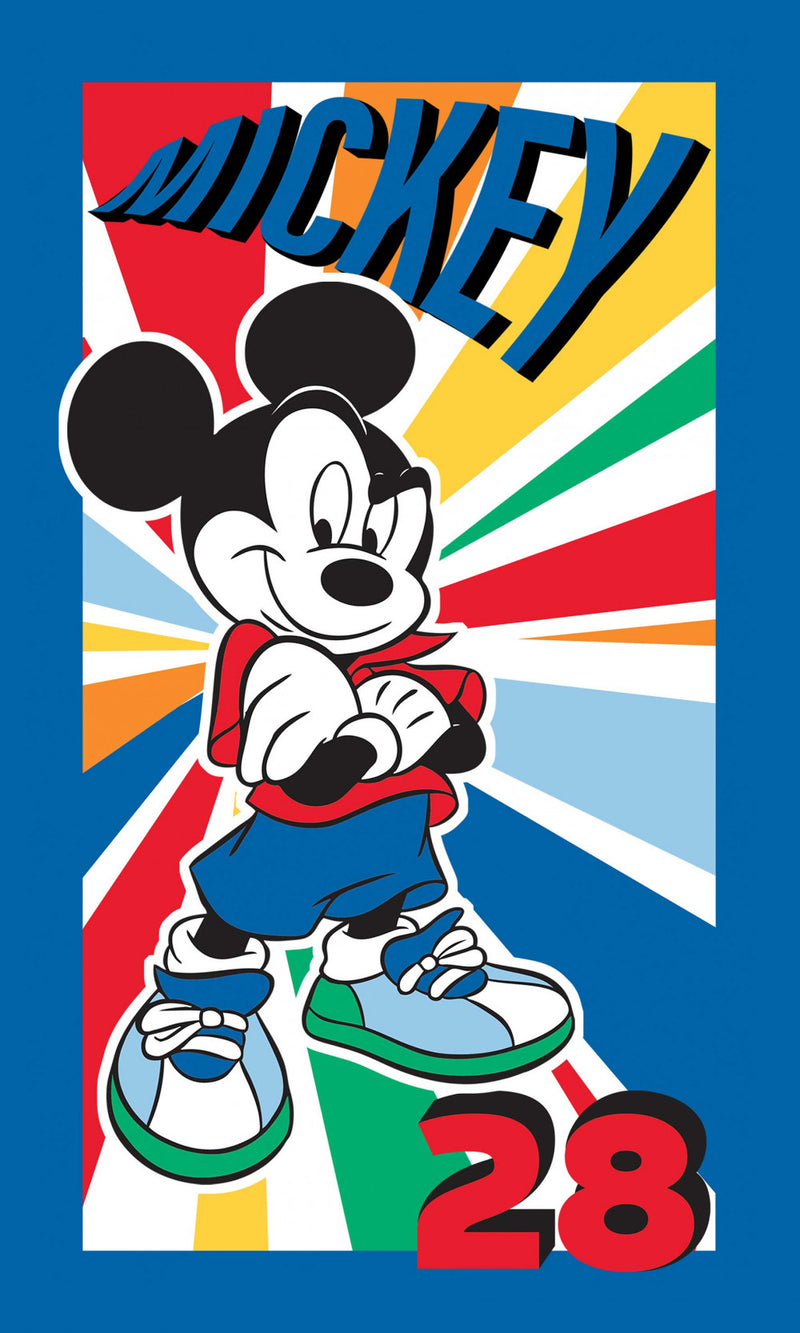 Disney Mickey Player 28 kéztörlő arctörlő, törölköző 30x50cm, J-CBX211026MCK