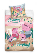 Peppa malac ágyneműhuzat 140×200cm, 70×90 cm, J-CBX211051PPA