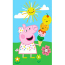 Peppa malac Summer Time kéztörlő, arctörlő, törölköző 30x50 cm, J-CBX211097PP