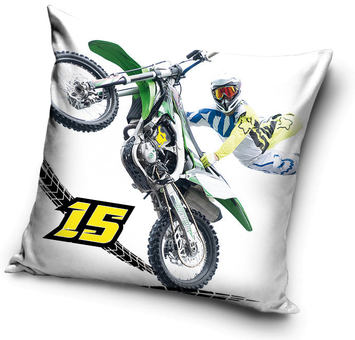 Motokrossz párnahuzat 40*40 cm, J-CBX212104PD