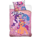 Én kicsi pónim Wild ágyneműhuzat 140×200cm, 70x90 cm, J-CBX213001MLPA