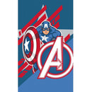 Bosszúállók Captain America kéztörlő, arctörlő, törölköző 30x50 cm, J-CBX2294009AV
