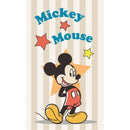 Disney Mickey Star kéztörlő, arctörlő, törölköző 30x50 cm, J-CBX2296011MM