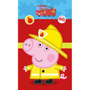 Peppa malac Fireman kéztörlő, arctörlő, törölköző 30x50 cm, J-CBX236025PP