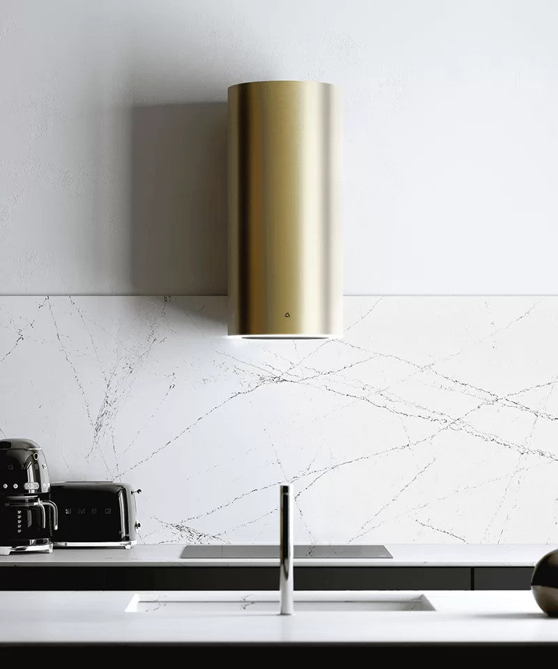 Ciarko Design Tubus Gold Steel fali páraelszívó