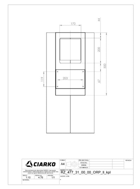 Ciarko Design Tubus Gold fali páraelszívó
