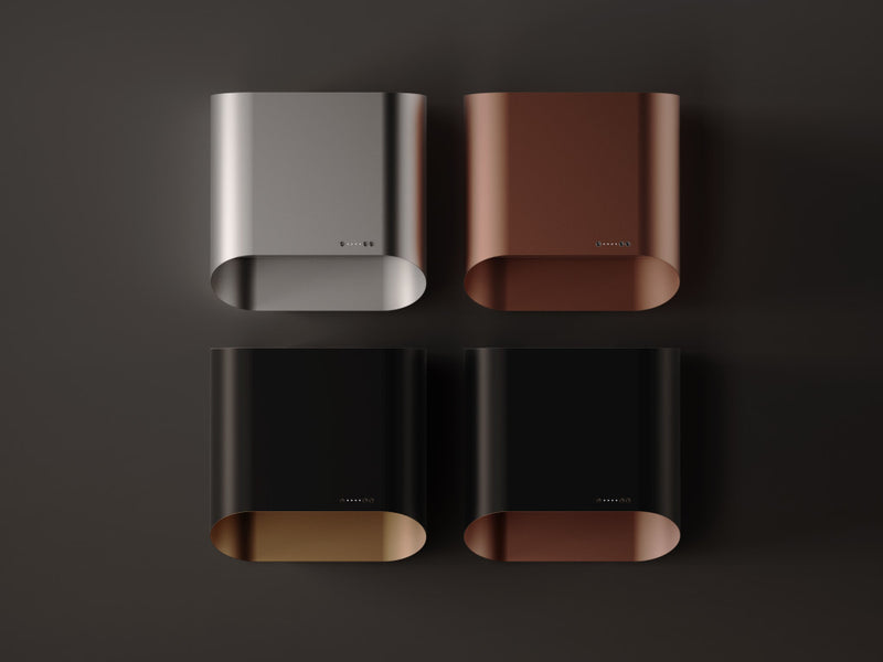 Ciarko Design SIMPLE 60 cm fekete / vörösréz fali páraelszívó